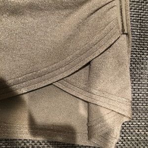 Long Sleeved gold sweater